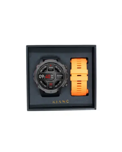 Smartwatch reloj Kiano Watch Sport Black