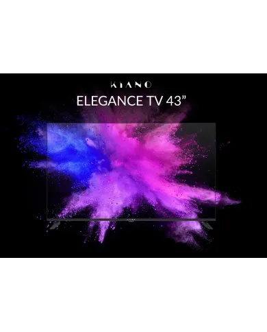 Televisor LED Kiano Elegance TV 43" 4K UHD