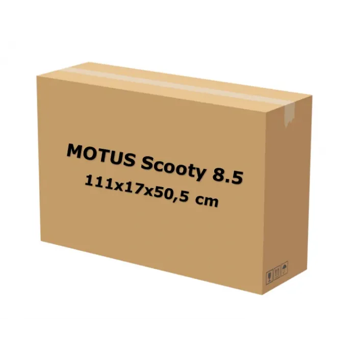 Caja 111x17x50,5 cm para patinete eléctrico Motus Scooty 8.5