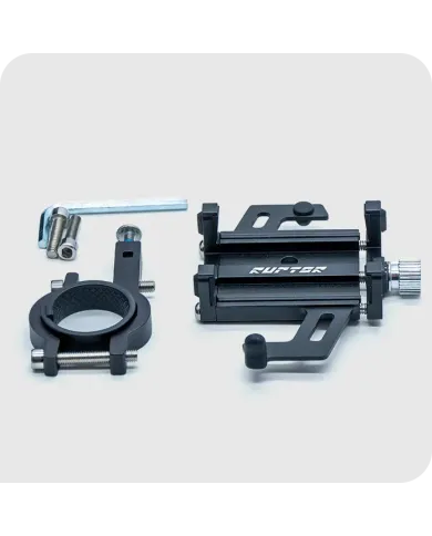 Soporte para teléfono PRO RUPTOR BLACK para patinete eléctrico