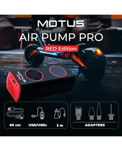 Bomba Eléctrica Motus Airpump Pro Red Edition