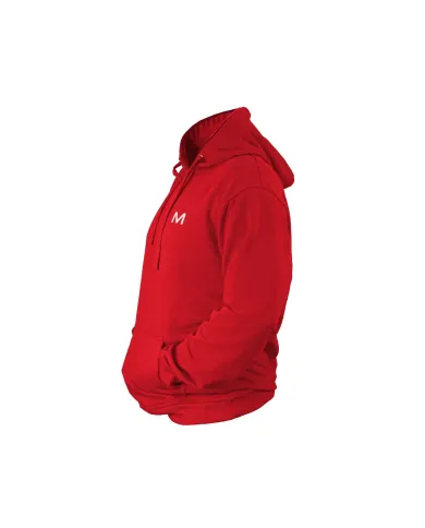 Sudadera con capucha para hombre MOTUS talla M/L color rojo