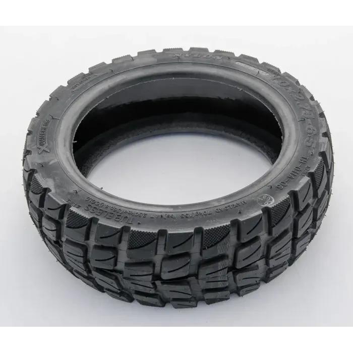 Neumático 10x2.75-6.5 sin cámara todoterreno tipo taco - gel antipinchazos