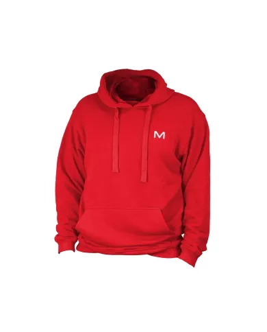 Sudadera con capucha para hombre MOTUS talla M/L color rojo