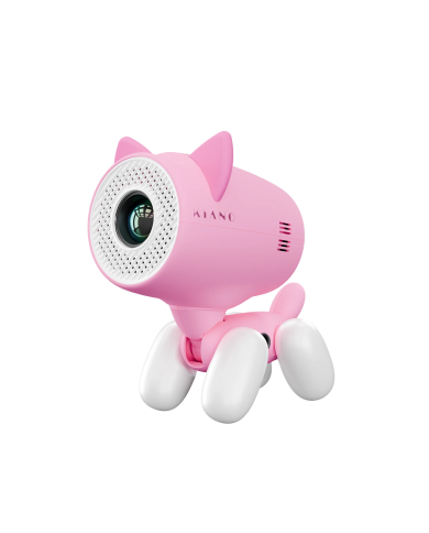 Proyector para cine en casa con funciones educativas Kiano Alpha KID Pink (cat)