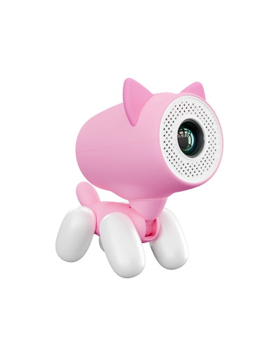 Proyector para cine en casa con funciones educativas Kiano Alpha KID Pink (cat)