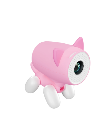 Proyector para cine en casa con funciones educativas Kiano Alpha KID Pink (cat)