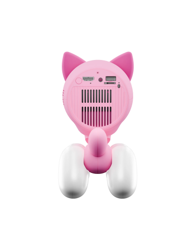 Proyector para cine en casa con funciones educativas Kiano Alpha KID Pink (cat)