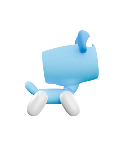 Proyector para cine en casa con funciones educativas Kiano Alpha KID Blue (dog)
