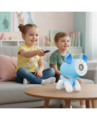 Proyector para cine en casa con funciones educativas Kiano Alpha KID Blue (dog)