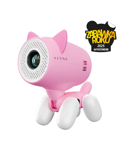 Proyector para cine en casa con funciones educativas Kiano Alpha KID Pink (cat)