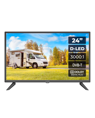 Televisor LED KIANO SLIMTV 24" TRAVEL