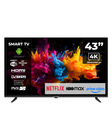 Televisor LED Kiano Elegance TV 43" 4K UHD