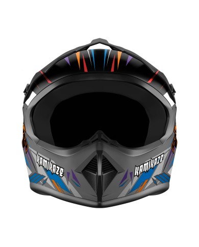 Casco Kamikaze integral para patinete, MTB y bicicleta Ninja