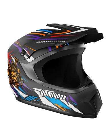 Casco Kamikaze integral para patinete, MTB y bicicleta Ninja