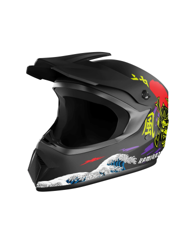 Casco Kamikaze integral para patinete, MTB y bicicleta Katana