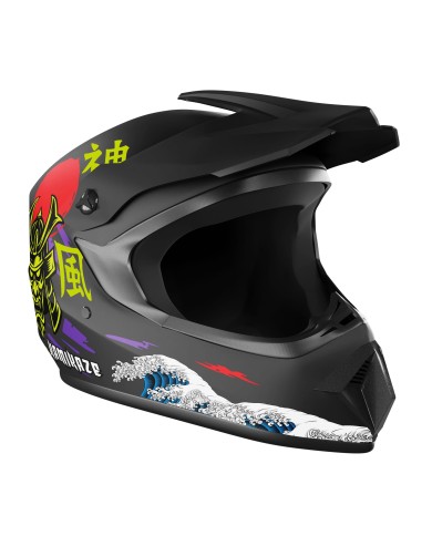 Casco Kamikaze integral para patinete, MTB y bicicleta Katana