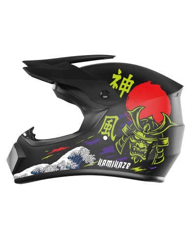 Casco Kamikaze integral para patinete, MTB y bicicleta