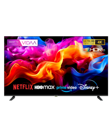 Televisor Kiano Elegance 55" 4K Smart TV VIDAA Netflix. HBO, Prime