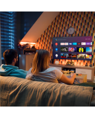 Televisor Kiano Elegance 43" 4K Smart TV VIDAA Netflix. HBO, Prime