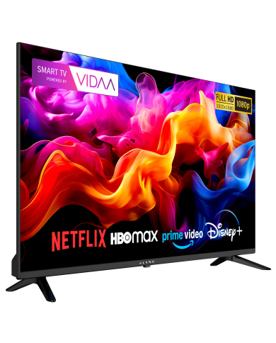 Televisor Kiano Elegance 40" Full HD Smart TV VIDAA Netflix. HBO, Prime