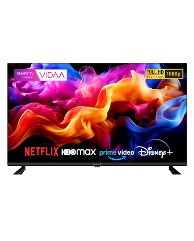 Televisor Kiano Elegance 40" Full HD Smart TV VIDAA Netflix. HBO, Prime