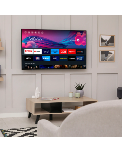 Televisor Kiano Elegance 40" Full HD Smart TV VIDAA Netflix. HBO, Prime
