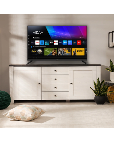 Televisor Kiano Elegance 32" HD Ready Smart TV VIDAA Netflix. HBO, Prime
