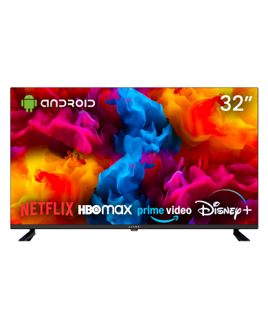 Televisor LED Kiano Elegance TV 32" HD Ready negro