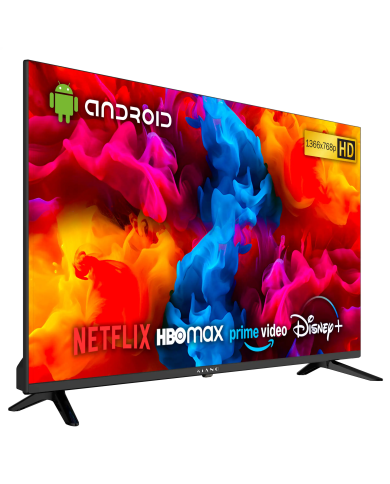 Televisor LED Kiano Elegance TV 32" HD Ready negro