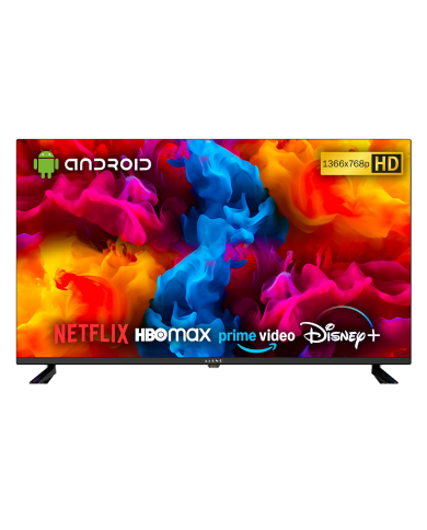 Televisor LED Kiano Elegance TV 32" HD Ready negro