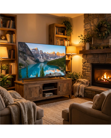 Televisor LED Kiano Elegance TV 32" HD Ready negro