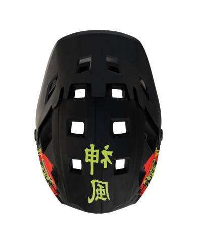 Casco de mandíbula Kamikaze RONIN Wave Black