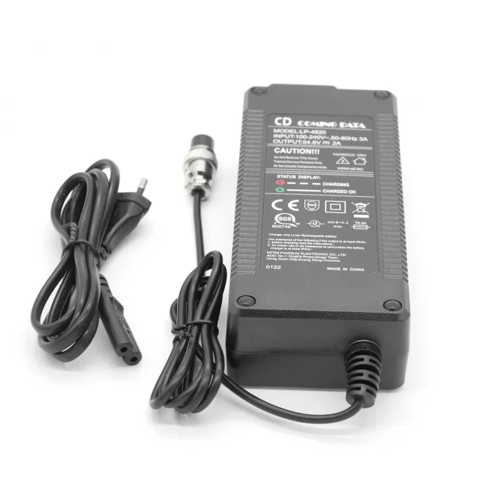 Cargador 54.6V 2A para patinete eléctrico Motus PRO 10 2022