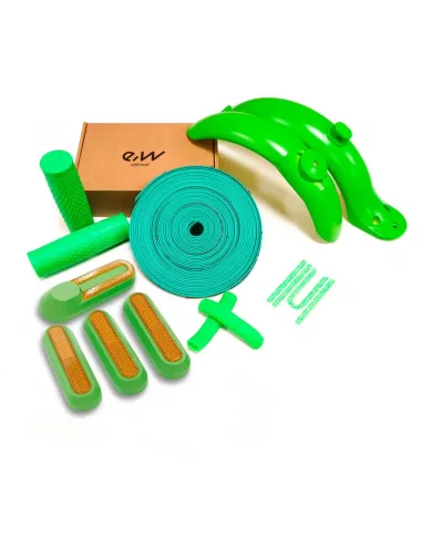 Kit verde para personalizar patinetes eléctricos