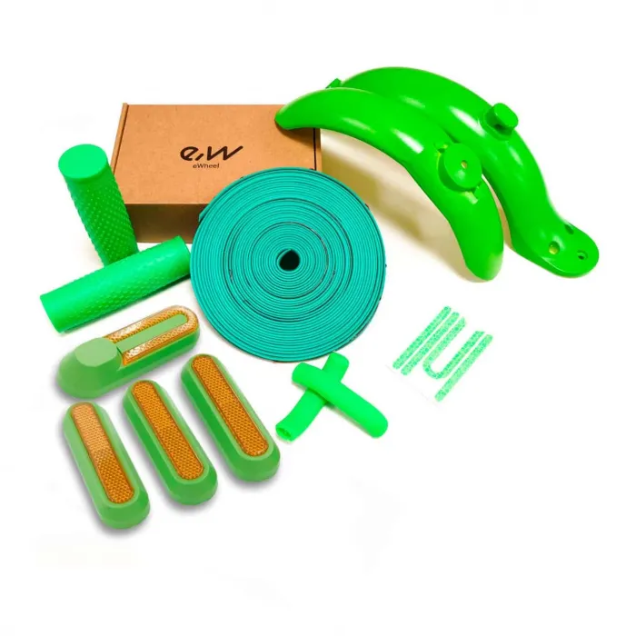Kit verde para personalizar patinetes eléctricos