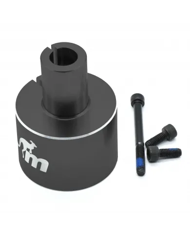 Adaptador Monorim G02 para conectar la tija y el amortiguador al Ninebot max G30