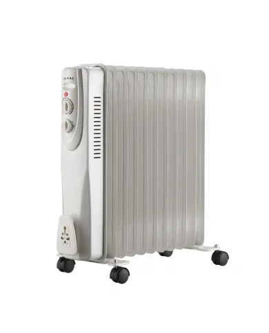 KIANO Radiador de aceite eléctrico de 11 elementos | 1000/1500/2500W