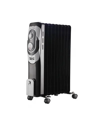 KIANO Radiador de aceite eléctrico de 9 elementos | 800/1200/2000W