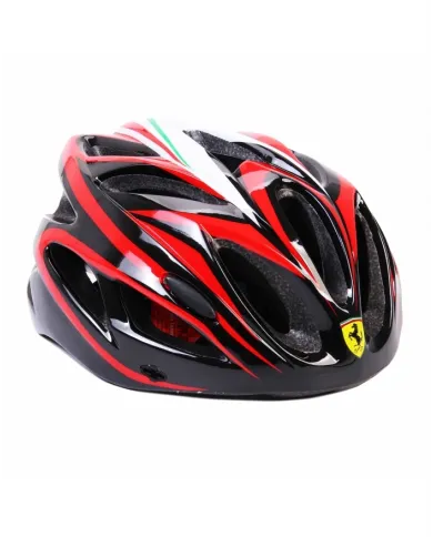 Casco urbano para bicicleta y patinaje Ferrari FAH35 Black