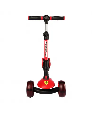 Patinete infantil Ferrari de tres ruedas 2 en 1 FXK28-2 Rojo