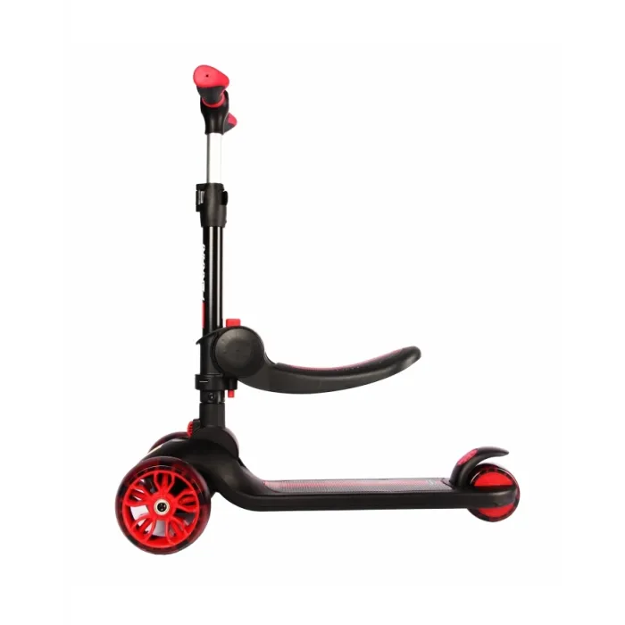 Ferrari patinete infantil de tres ruedas 2EN1 FXK28-2 Negro