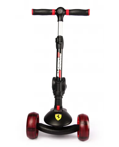 Ferrari patinete infantil de tres ruedas 2EN1 FXK28-2 Negro