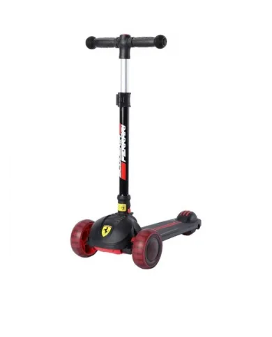 Ferrari patinete de tres ruedas FXK108 Negro