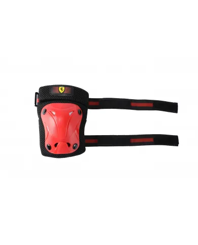 Ferrari set de protectores para niños para rodillas, codos y muñecas talla XXS rojos
