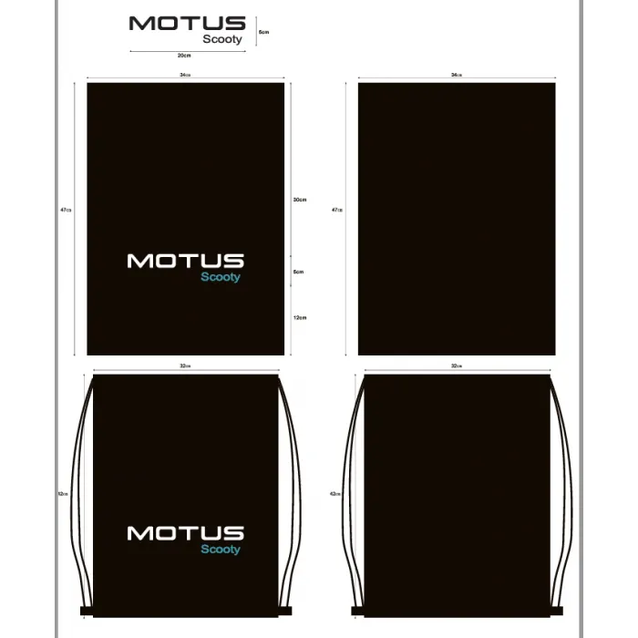 Mochila saco Motus Scooty bolsa para patinete