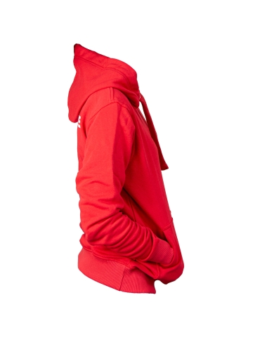 Sudadera con capucha para mujer MOTUS talla XS/S color rojo