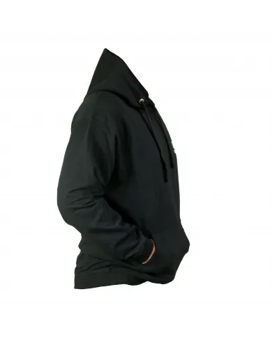 Sudadera con capucha para hombre SIVER talla M/L color negro