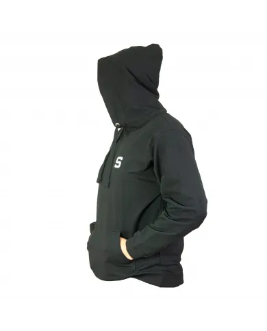 Sudadera con capucha para hombre SIVER talla XL/XXL color negro