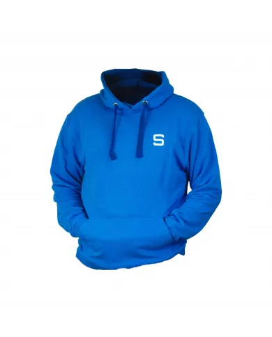 Sudadera de hombre SIVER con capucha talla M/L color azul